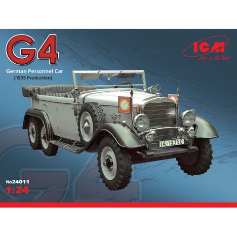 ICM 1:24 Typ G4 (1935 ) Ger. PersonnelCar