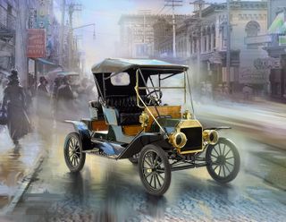 ICM 1:24 Model T 1912 Commercial Roadster