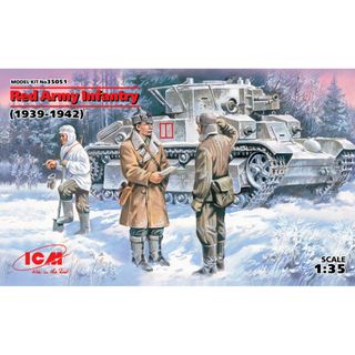ICM 1:35 Red Army Infantry (1939-42) (3)