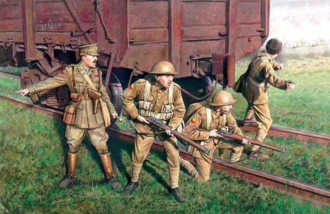 ICM 1:35 British Infantry (1917-1918) (4)