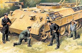 ICM 1:35 Ger. Tank Crew (1943-1945) (4)