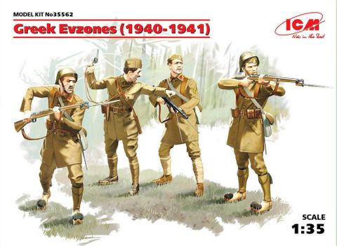 ICM 1:35 Greek Evzones (1940-1941) (4)