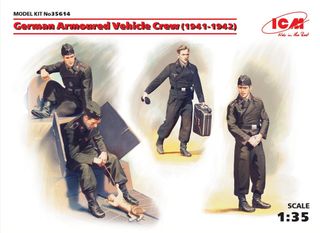 ICM 1:35 Ger. Armrd Crew (1941-42) (4)