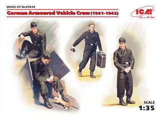 ICM 1:35 Ger. Armrd Crew (1941-42) (4)
