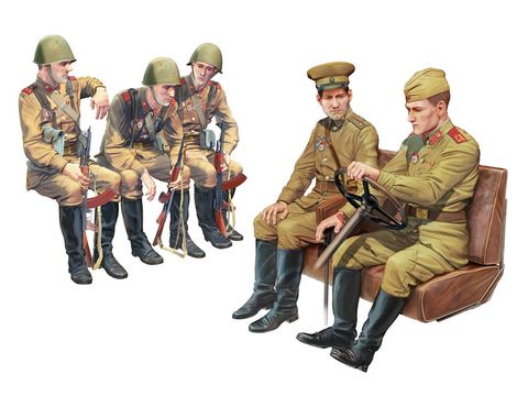 ICM 1:35 Army Servicemen (1979-91) (5)