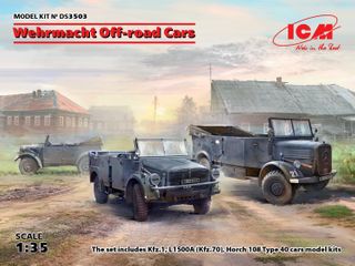 ICM 1:35 Wehrmacht Off-Road Cars