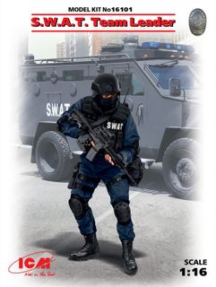 ICM 1:16 S.W.A.T. Team Leader