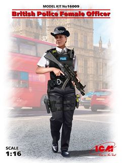 ICM 1:16 British Police Female Officer