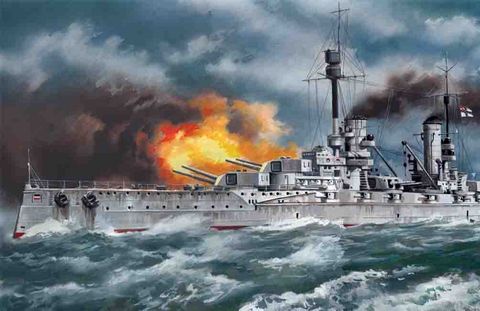 ICM 1:350 Kronprinz Battleship