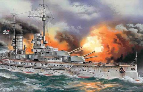 ICM 1:350 Markgraf Wwi Ger. Battleship*K