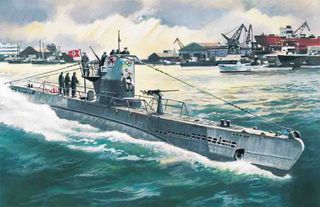 ICM 1:144 U-Boat Type Iib (1943)
