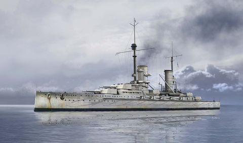 ICM 1:700 GroBer Kurfürst Battleship