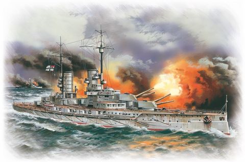 ICM 1:700 Markgraf Battleship