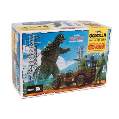 MPC 1:25 Godzilla Army Jeep