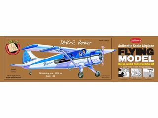 Guillows DHC-2 Beaver1:24 Scale Laser Cut Balsa Model Kit, 609mm WS