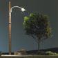 Woodland Scenics O Wooden Pole Street Lights