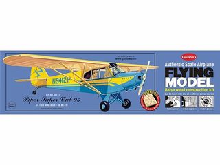 Guillows Piper Super Cub 95 1:18 Scale Laser Cut Model Kit, 609mm WS