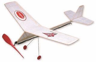 Guillows Cloud Buster Rubber Pwd Laser Cut Model Kit 432mm WS, w/Glue