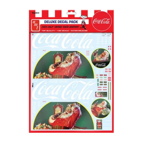 AMT 1:25 Vintage Coca-Cola Santa Decals