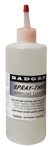 Badger: Spray-Thru Airbrush Cleaner (4oz)