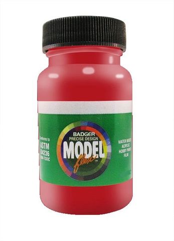 Badger Modelflex Railroad Signal Red 1Oz