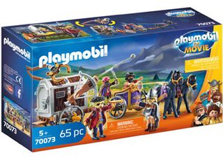 Playmobil Charlie with Prison Wagon