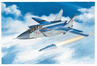 Hobbyboss 1:48 Mig-31Bm. W/Kh-47M2