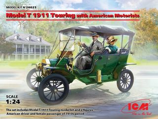 ICM 1:24 Model T 1911 Touring W/AmericanMot