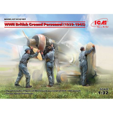 ICM 1:32 Wwii British Person (1939-1945)-3