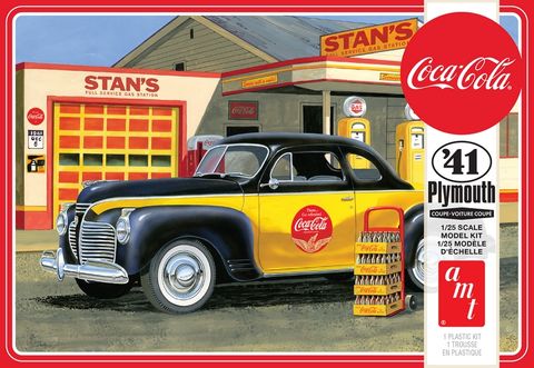 AMT 1:25 1941 Plymouth Coupe (Coca Cola)