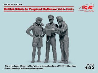 ICM 1:32 British Pilots Tropical (1939-43)