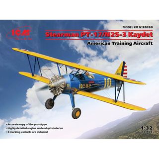 ICM 1:32 Stearman Pt-17/N2S-3 Kaydet