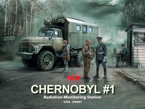 ICM 1:35 Chernobyl#1. Radiation Station*K