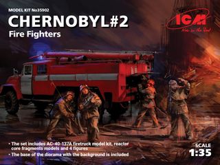 ICM 1:35 Chernobyl#2. Fire Fighters