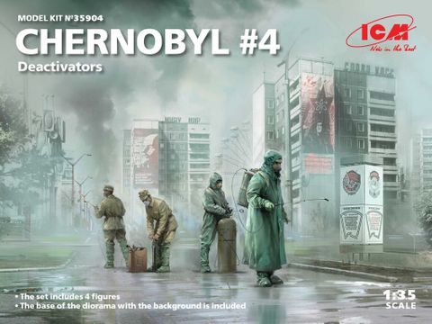 ICM 1:35 Chernobyl#4. Deactivators (4)