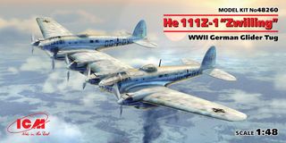 ICM 1:48 He 111Z-1 Zwilling WWII GermanGlider Tug