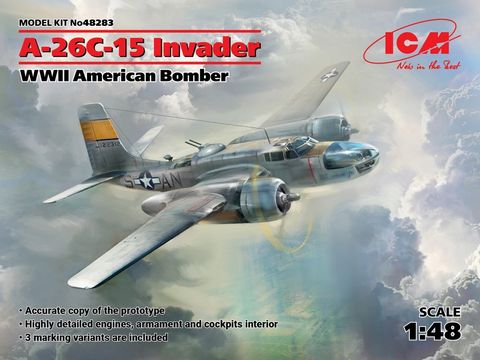 ICM 1:48 A-26C-15 Invader U.S. Bomber