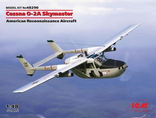 ICM 1:48 Cessna O-2A Skymaster Recon. Aircraft