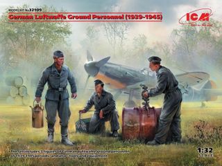 ICM 1:32 German Luftwaffe Ground Personnel (