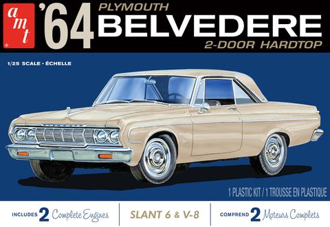 AMT 1:25 1964 Plymouth Belvedere