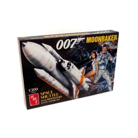 AMT 1:200 Moonraker Shuttle W/Boosters -James Bond