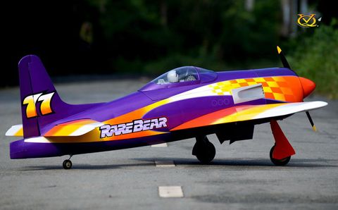 VQ Models F8F Rare Bear Pylon Racer 30-40cc /EP, 2020mm WS, 9Ch RC
