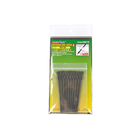 Master Tools Disposable Mini Flat Brush10 pcs Disposable