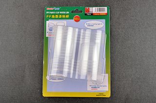 Master Tools Pp Paint Cup With Lid, 10pcs, (42cc) Medium