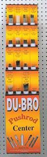Dubro Pushrod Ctr Display W/Merchandise