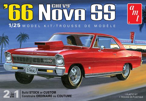 AMT 1:25 1966 Chevy Nova SS 2T