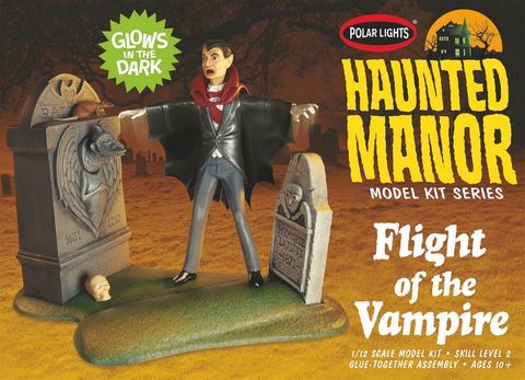 Polar Lights 1:12 Haunted Manor Flightof the Vampire