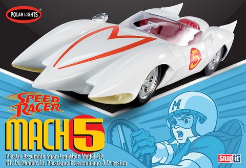 Polar Lights 1:25 Speed Racer Mach V (Snap)