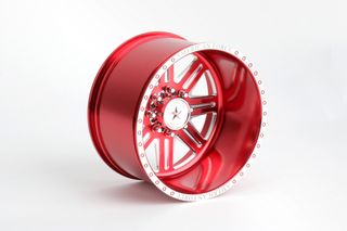 Cen Racing Forged Alloy CNC American Force Legend SS8 Wheel (-28,Red)