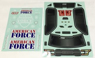 Cen Racing REEPER AMERICAN FORCE EDITIONDECAL SHEET